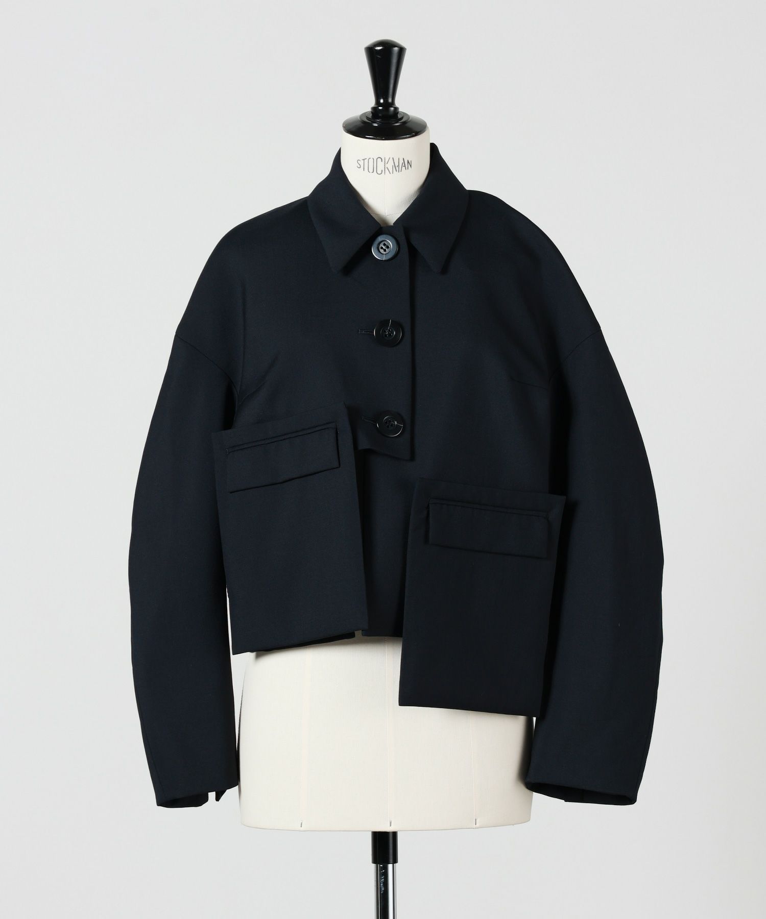 ENFOLD(エンフォルド)】 SOUTIEN-COLLAR SHORT-JACKET｜PARIGOT ONLINE  