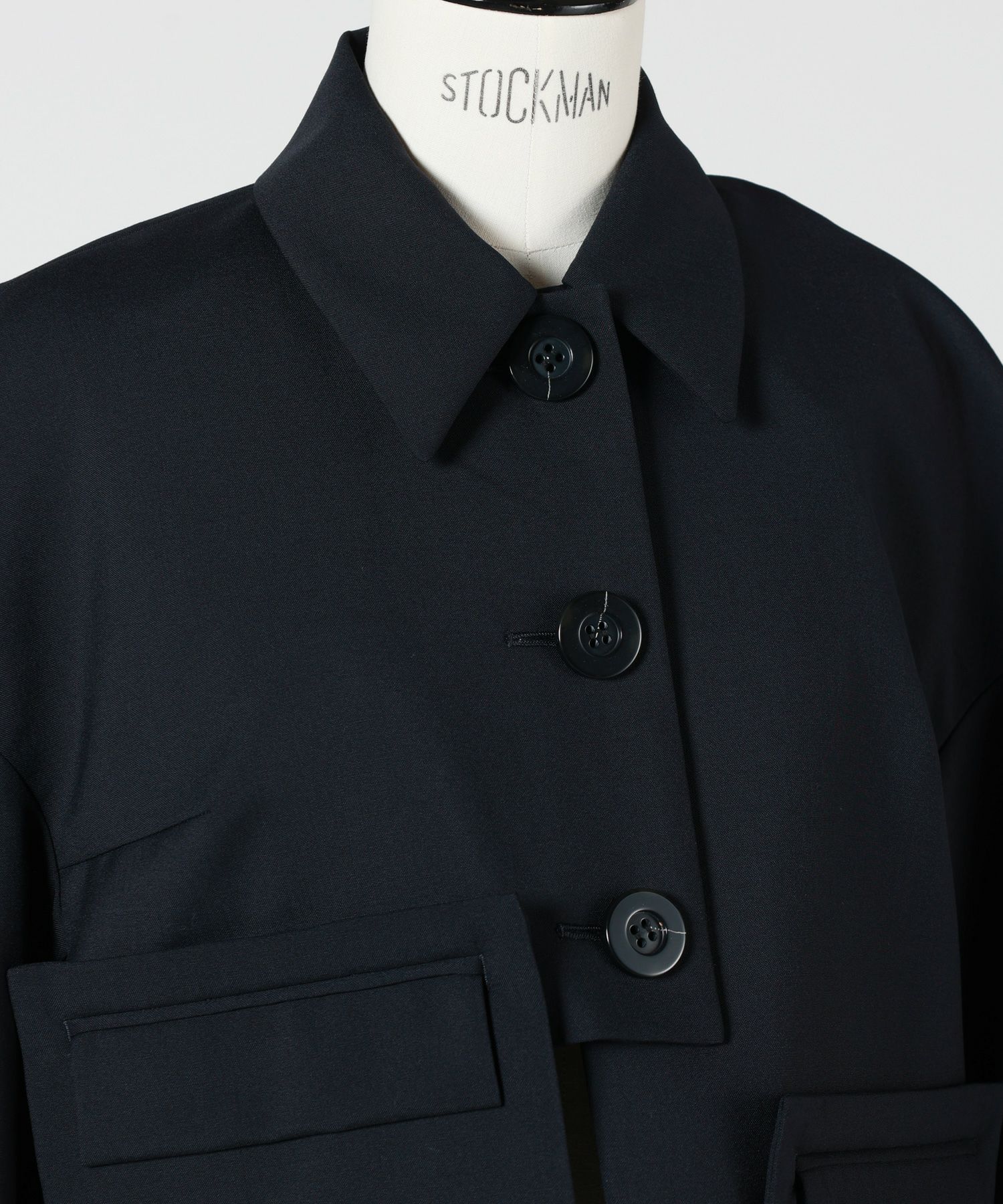 ENFOLD(エンフォルド)】 SOUTIEN-COLLAR SHORT-JACKET｜PARIGOT ONLINE  