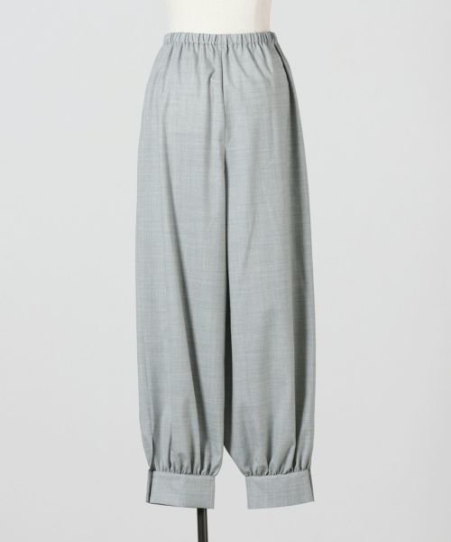 【2025年】エレガントファッションを上品に着 ENFOLD(エンフォルド)】 CUFF-HEM BALLOON-PANTS｜PARIGOT パンツ