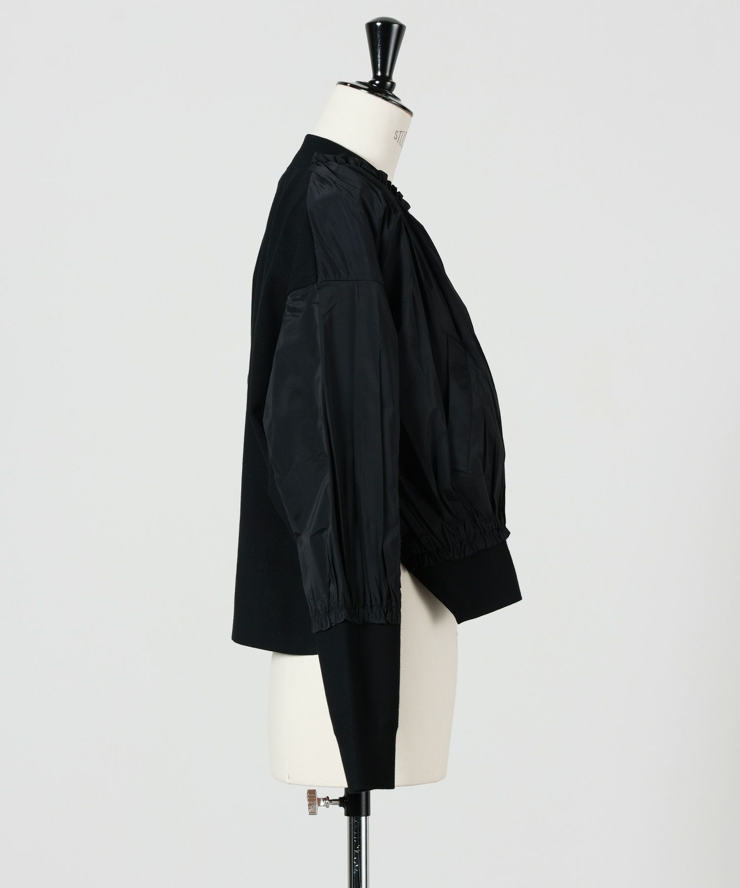 ENFOLD(エンフォルド)】 KNIT×TAFFETA BLOUSON｜PARIGOT ONLINE 