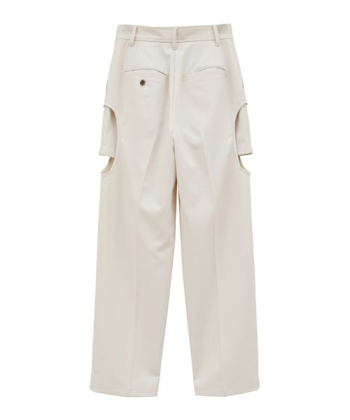CLANE SIDE CIRCLE CUT PANTS サイズ0 CLANE(クラネ)】 SIDE CIRCLE CUT PANTS｜PARIGOT ONLINE