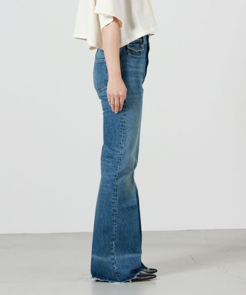 Chloe(クロエ)】 デニム製ハイライズ フレア ジーンズ｜PARIGOT
