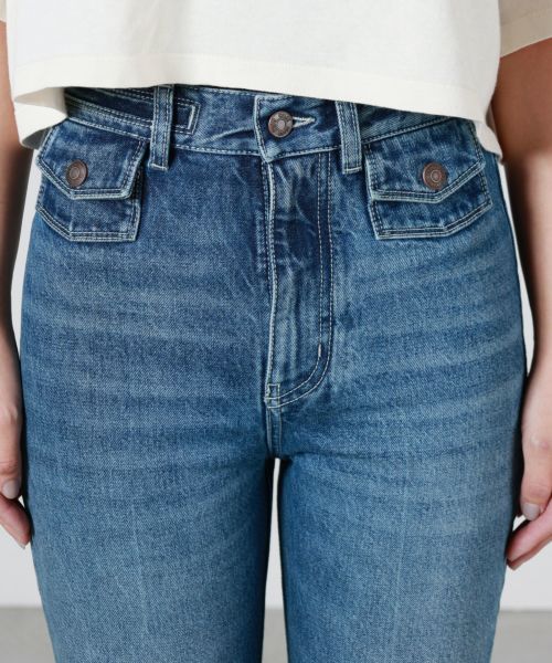 Chloe(クロエ)】 デニム製ハイライズ フレア ジーンズ｜PARIGOT