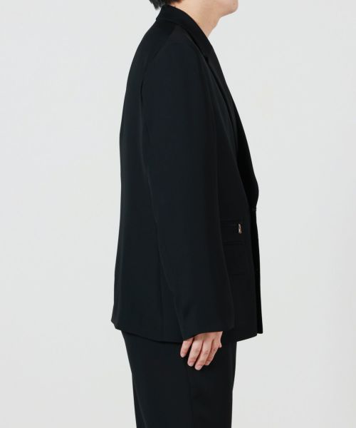 CULLNI クルニ Double Satin Tailored Jacket CULLNI クルニ Double Satin Tailored Jacket CULLNI/クルニ/Double