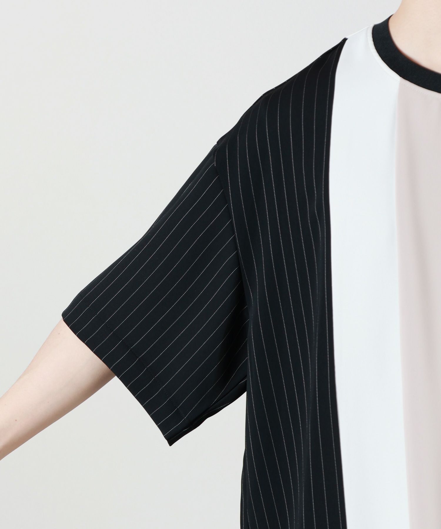 CULLNI(クルニ)】 Double Satin Bi Color Pullover｜PARIGOT ONLINE