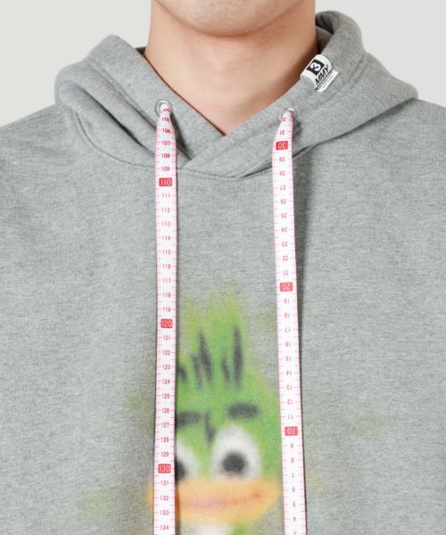 【mihara yasuhiro】Leon Printed Hoodie 全３色 ユニセックス Maison MIHARA YASUHIRO(メゾンミハラヤスヒロ)】 LEON Printed