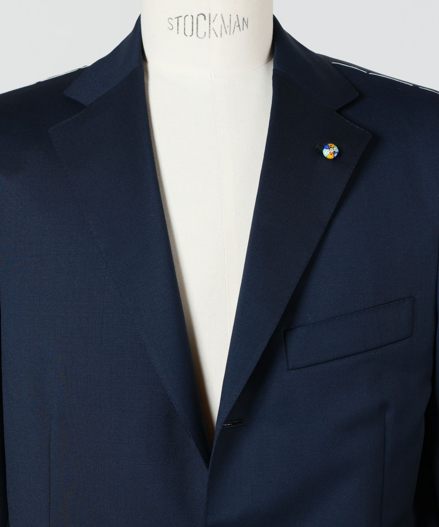 Belvest(ベルベスト)】 LIGHTWEIGHT SINGLE JACKET 2PKT + 1PL