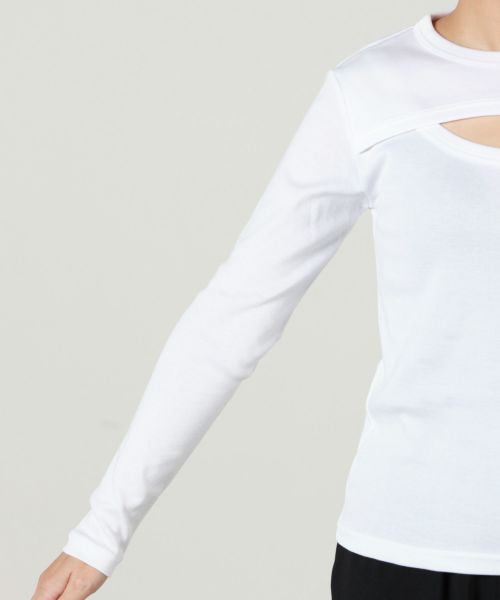 激安！特価品 HYKE(ハイク)】 LAYERED LONG SLEEVE｜PARIGOT ONLINE（パリゴ トップス