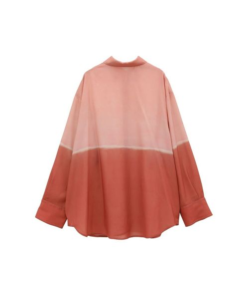 トップス CLANE GRADATION SHIRT CLANE - グラデーションボーダー ワイド ニットトップス