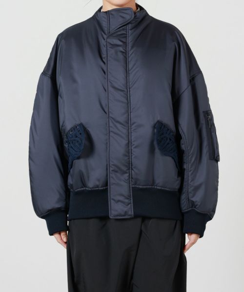 mamekurogouchi マメクロゴウチ　Flight Jacket mamekurogouchi マメクロゴウチ Flight Jacket Mame Kurogouchi