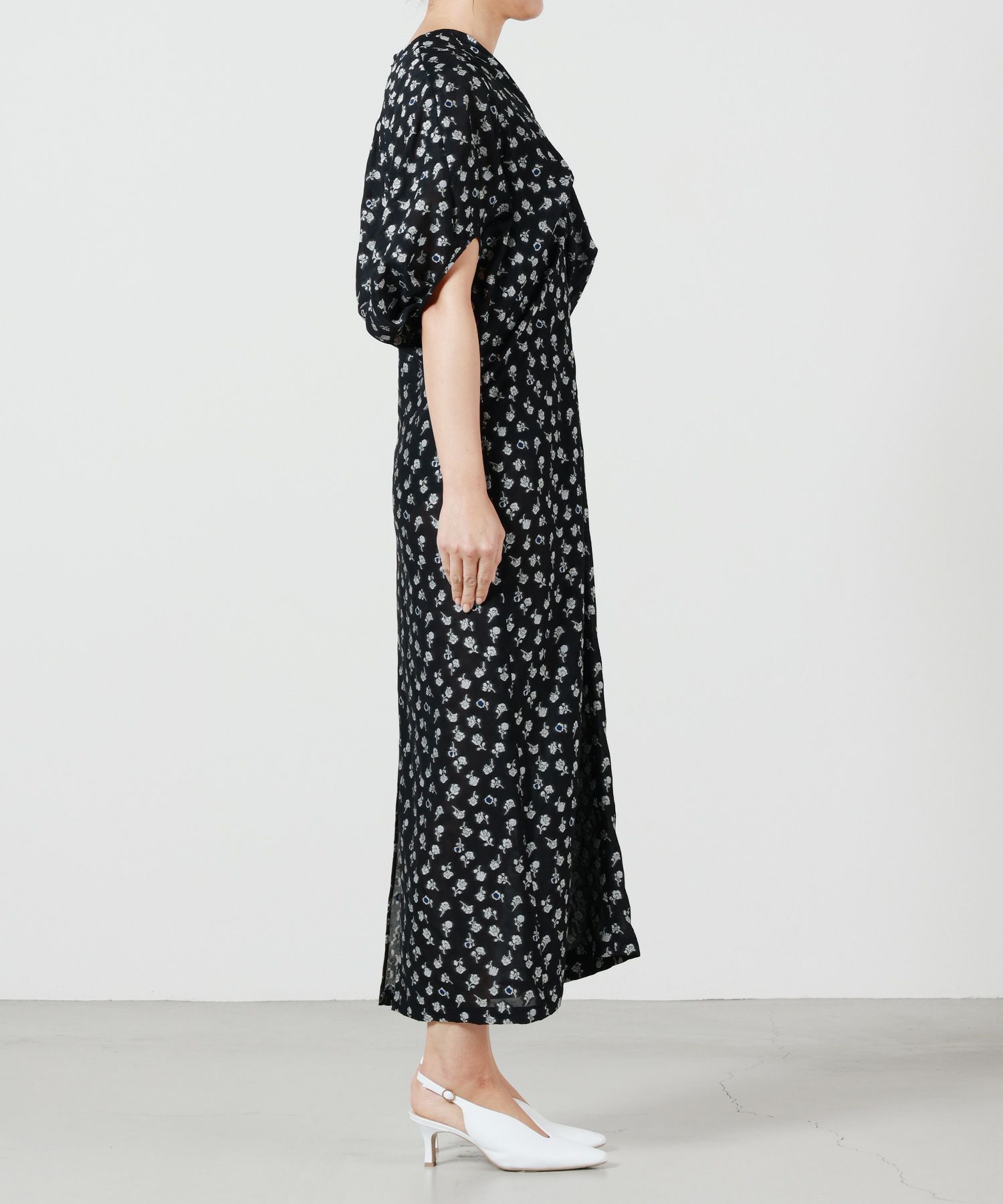 mame kurogouchi Floral Jacquard jacket（Floral 
