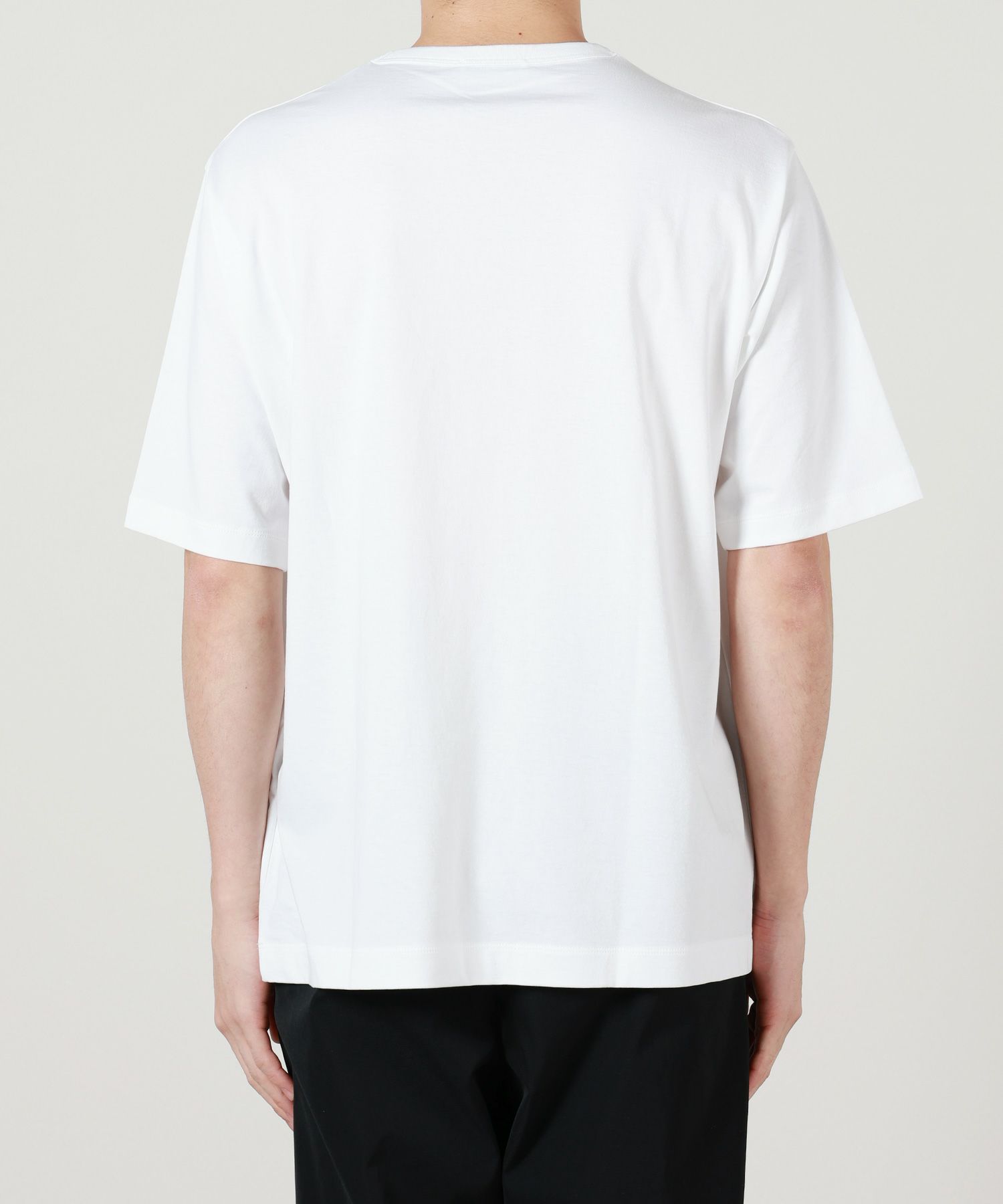 新品 ATON エイトン ドライコットン ジャージー Tシャツ 02 S 白T DRY  