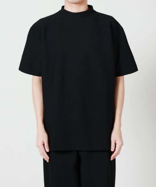 CFCL(シーエフシーエル)】 GARTER MOCKNECK SHORT SLEEVE TEE