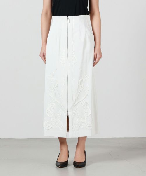 MURRAL(ミューラル)】 Cucurbita embroidered skirt｜PARIGOT ONLINE