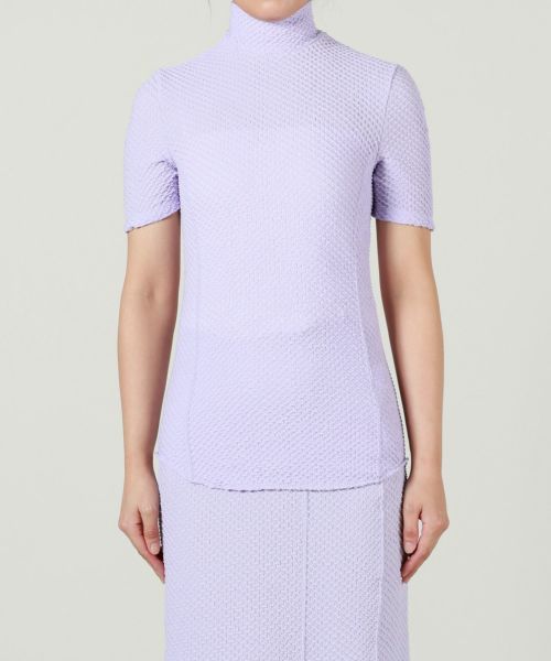 Mame Kurogouchi(マメ クロゴウチ)】 Shirring Jersey Jacquard Mame Kurogouchi(マメ クロゴウチ)】 Shirring Jersey Jacquard