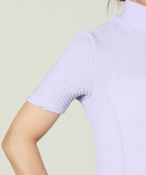 Mame Kurogouchi(マメ クロゴウチ)】 Shirring Jersey Jacquard Mame Kurogouchi(マメ クロゴウチ)】 Shirring Jersey Jacquard