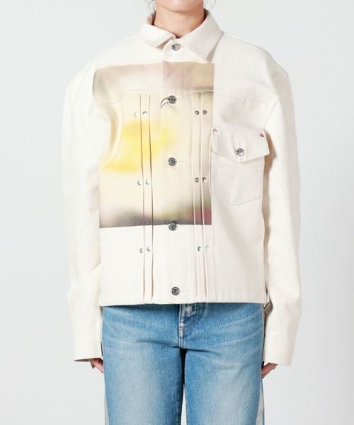 ジャケット・アウター TANAKA THE JEAN JACKET - YELLOW ROSE TANAKA(タナカ)】 THE JEAN JACKET-YELLOW ROSE｜PARIGOT ONLINE