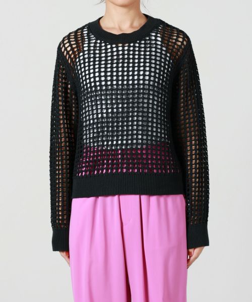 HYKE(ハイク)】 CROCHETED SWEATER｜PARIGOT ONLINE（パリゴ
