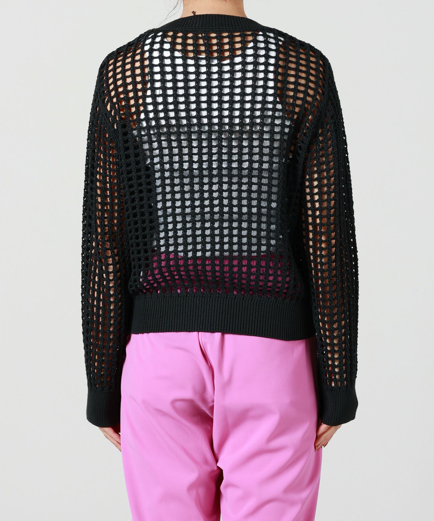 HYKE(ハイク)】 CROCHETED SWEATER｜PARIGOT ONLINE（パリゴオンライン） 