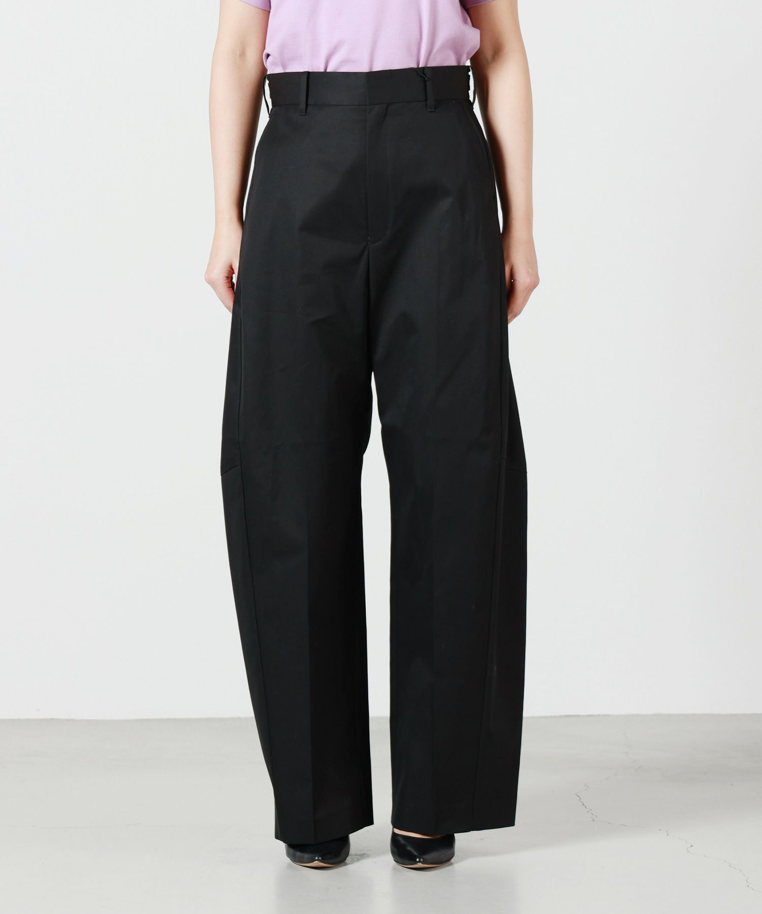 HYKE(ハイク)】 T/C BARREL LEG PANTS｜PARIGOT ONLINE（パリゴ