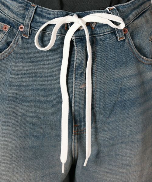 MM6 エムエムシックス メゾン マルジェラドローストリングジーンズ※裾上げ済 楽天市場】MM6 Maison Margiela ドローストリングジーンズ