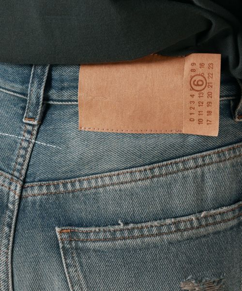 MM6 エムエムシックス メゾン マルジェラドローストリングジーンズ※裾上げ済 楽天市場】MM6 エムエムシックス メゾンマルジェラ ドロー