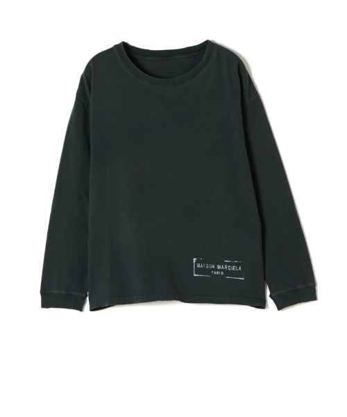 国内発送【Margiela】スタンプロゴ トップ Maison Margiela｜スタンプロゴ トップ (クリーム