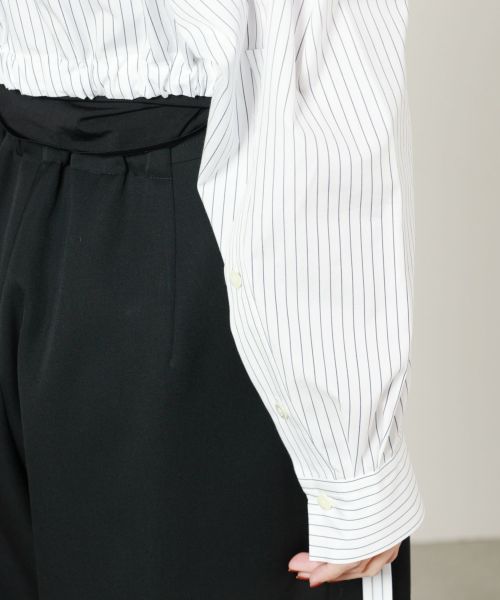 UJOH(ウジョー)】 クロップドシャツ｜PARIGOT ONLINE（パリゴ