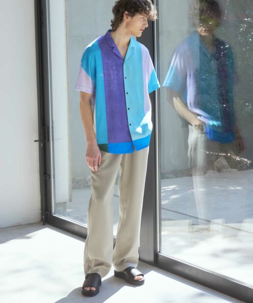 パンツ 08sircus Viscosemad cross side zip pants Viscose mad cross side zip pants – 08sircus