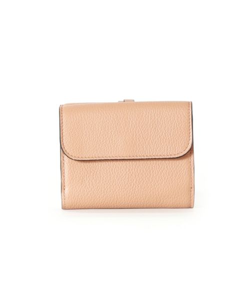 Chloe(クロエ)】 グレインレザー製ALPHABETスモールトリ