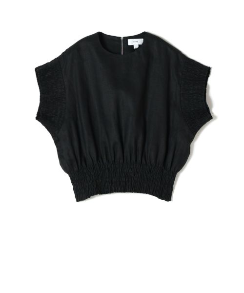 ハイク HYKE リネンブラウス バルーンスリーブ レディース