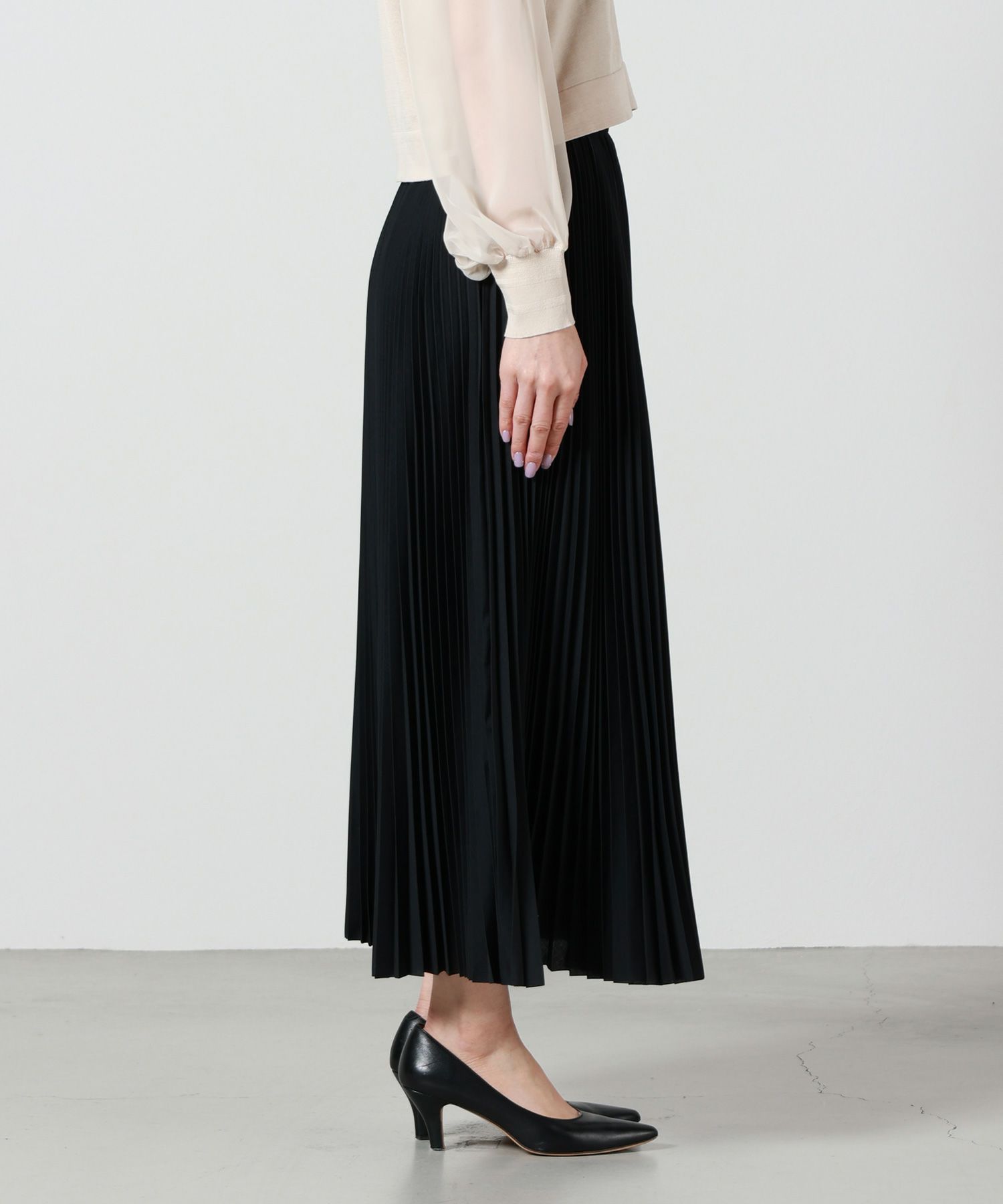 HYKE(ハイク)】 LAWN PLEATED SKIRT｜PARIGOT ONLINE（パリゴオンライン） 