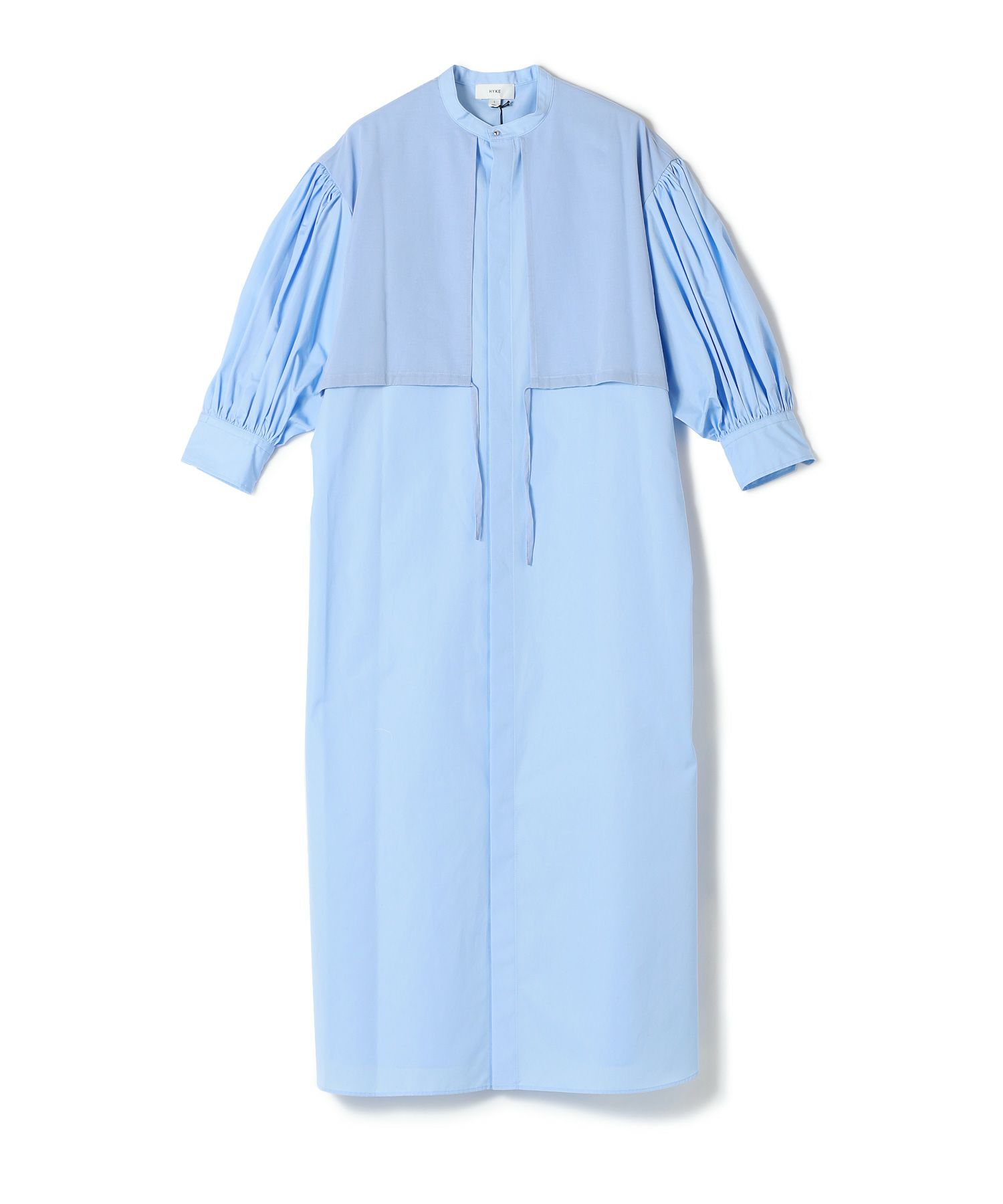 HYKE(ハイク)】 COTTON BALLOON SLEEVE DRESS｜PARIGOT ONLINE（パリゴ 