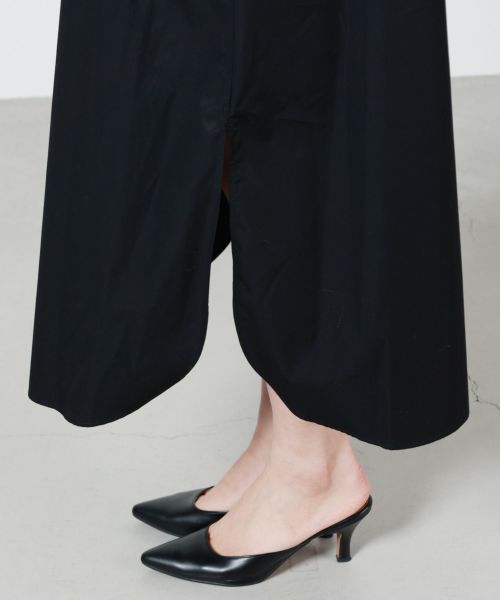 HYKE(ハイク)】 COTTON BALLOON SLEEVE DRESS｜PARIGOT ONLINE