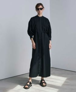 HYKE(ハイク)】 COTTON BALLOON SLEEVE DRESS｜PARIGOT ONLINE