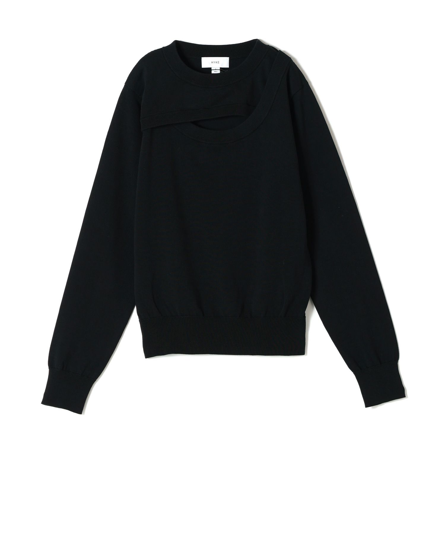 HYKE(ハイク)】 CREW NECK SWEATER｜PARIGOT ONLINE（パリゴオンライン） 
