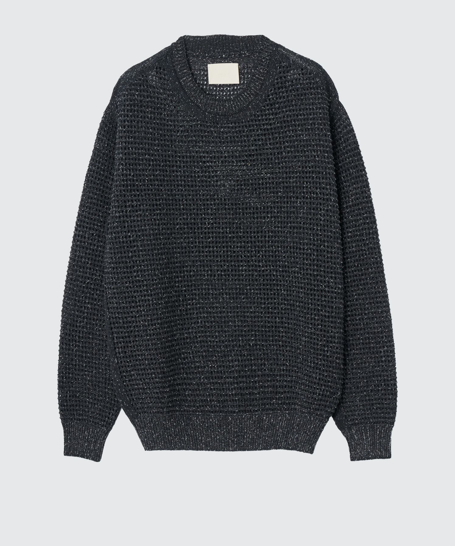 YOKE(ヨーク)】 GIMA COTTON MIX SLUB MESH KNIT CREWNECK｜PARIGOT