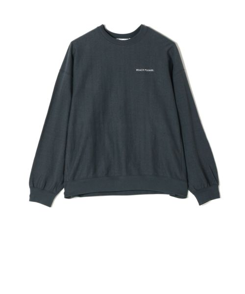 AMERICANA(アメリカーナ)】 リバースウィーブロングスリーブT