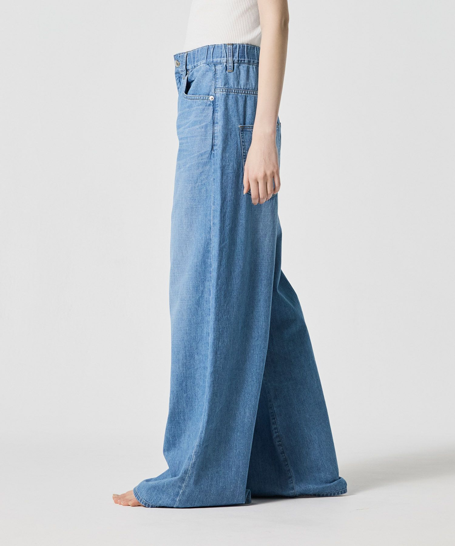 JAPAN DENIM WIDE PKT PANTSジャパンデニム ワイドパンツ FREAK'S STORE/【日本製】 JAPAN DENIM WIDE 5PKT PANTS｜Daytona
