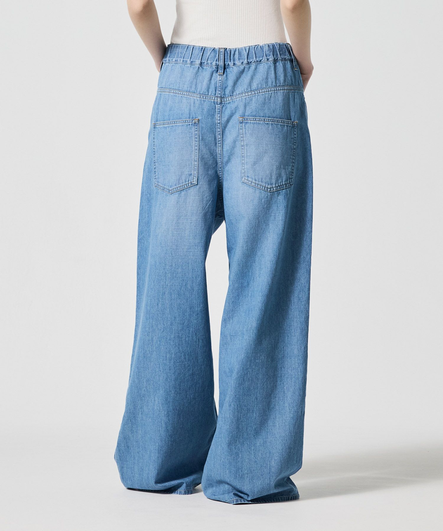 JAPAN DENIM WIDE PKT PANTSジャパンデニム ワイドパンツ FREAK'S STORE/【日本製】 JAPAN DENIM WIDE 5PKT PANTS｜Daytona