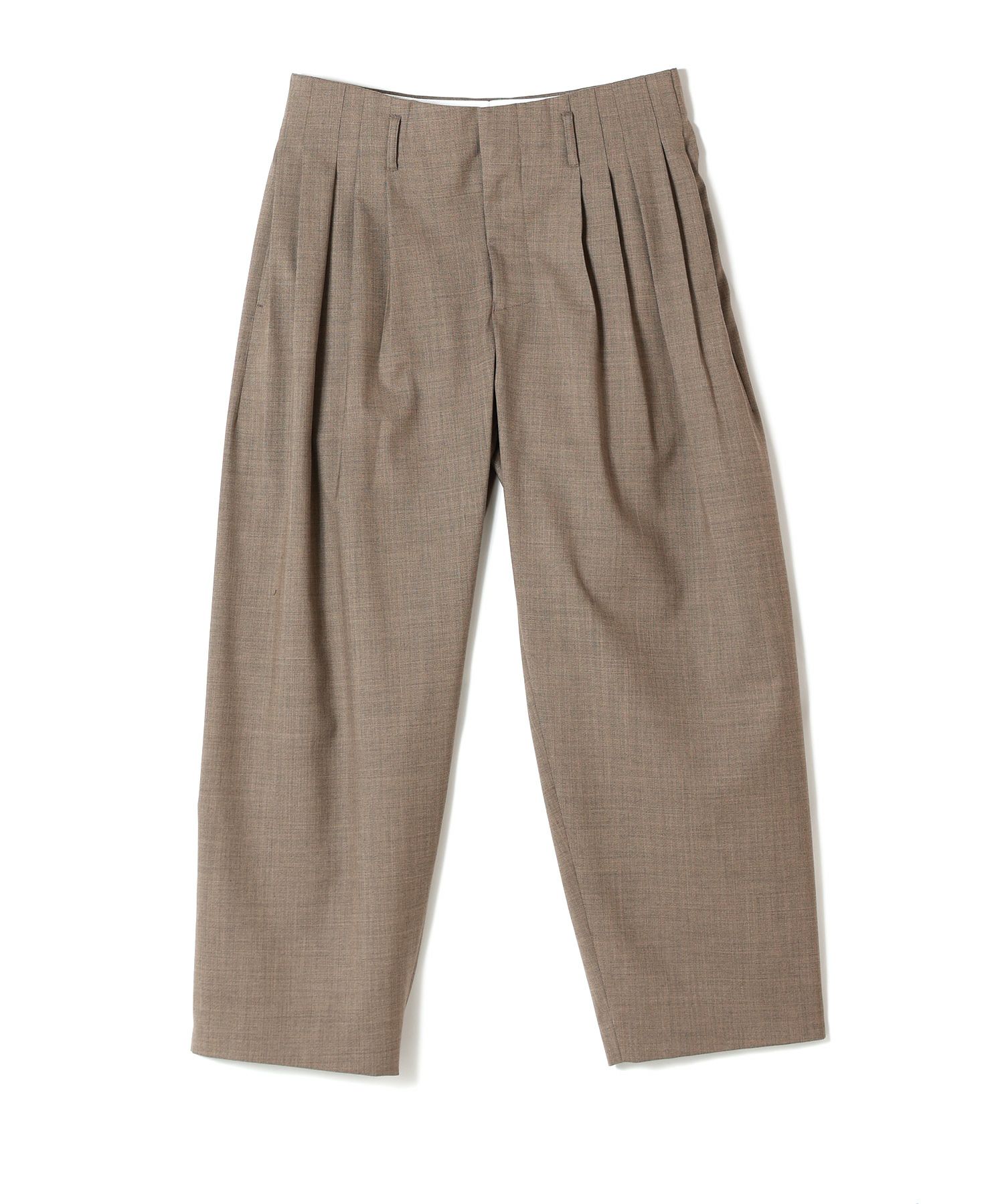 OVERCOAT(オーバーコート)】 5TUCK TROUSERS｜PARIGOT ONLINE（パリゴ 