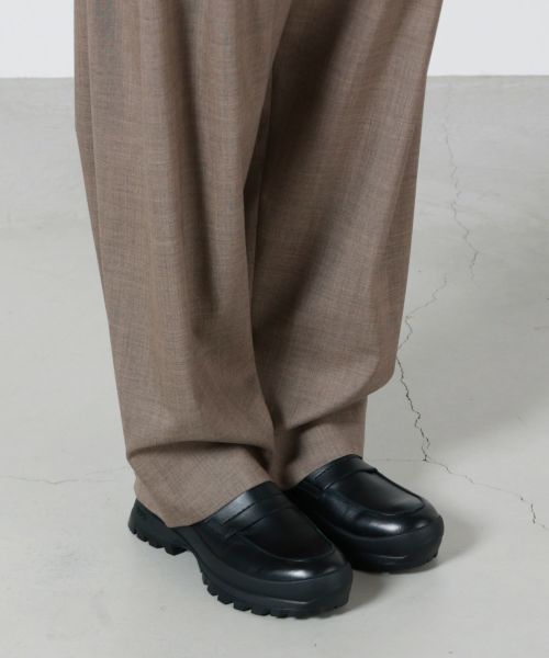 OVERCOAT 5tuck trouser オーバーコート25SS