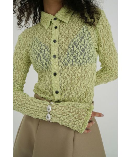 CLANE(クラネ)】 LADY LACE SHIRT｜PARIGOT ONLINE（パリゴ