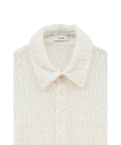 CLANE(クラネ)のLADY LACE SHIRT通販 | 集英社HAPPY PLUS STORE