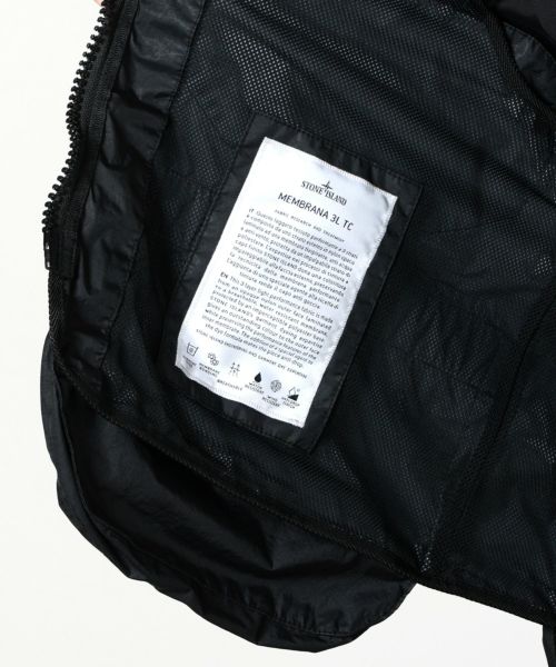 STONE ISLAND(ストーンアイランド)】 MEMBRANA 3L TC ベスト｜PARIGOT
