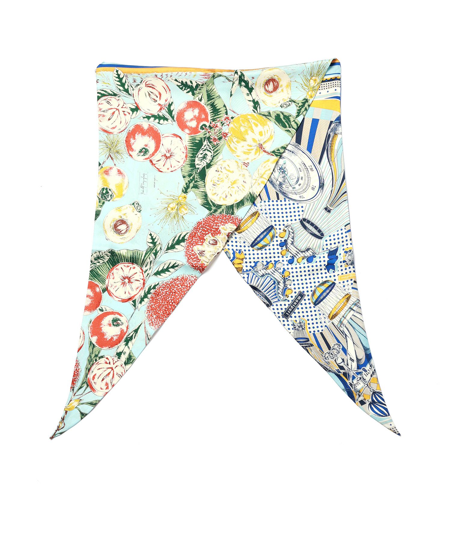 manipuri(マニプリ)】 ＜ダイヤ型スカーフ＞バルーンジャーニー