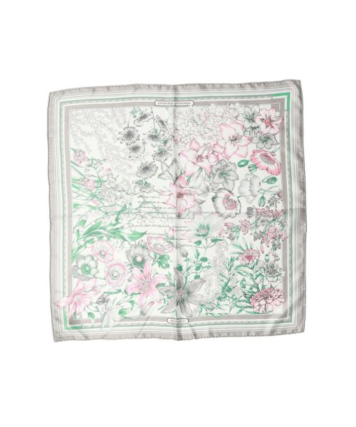 manipuri(マニプリ)】 ＜シルクスカーフ65＞スプリングスプリング