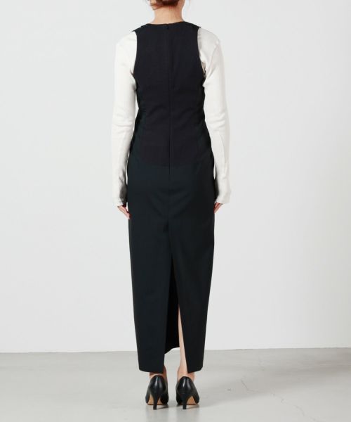 PHOTOCOPIEU(フォトコピュー)】 BELLA SABLIER DRESS｜PARIGOT