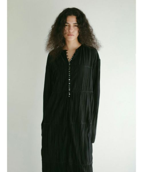 ETRE TOKYO(エトレトウキョウ)】 シアーワッシャーワンピース｜PARIGOT