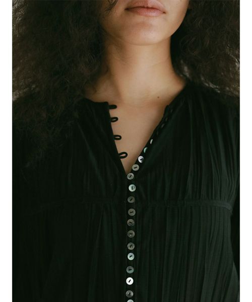 ETRE TOKYO(エトレトウキョウ)】 シアーワッシャーワンピース｜PARIGOT